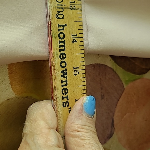 Dusty rose poly spandex  creates a lovely designer dress. I wish it fit me! - Picture 11 of 12